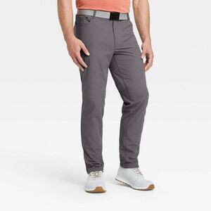 All in Motion -  Men's Golf Pants Straight Casual Fit Dark Gray
